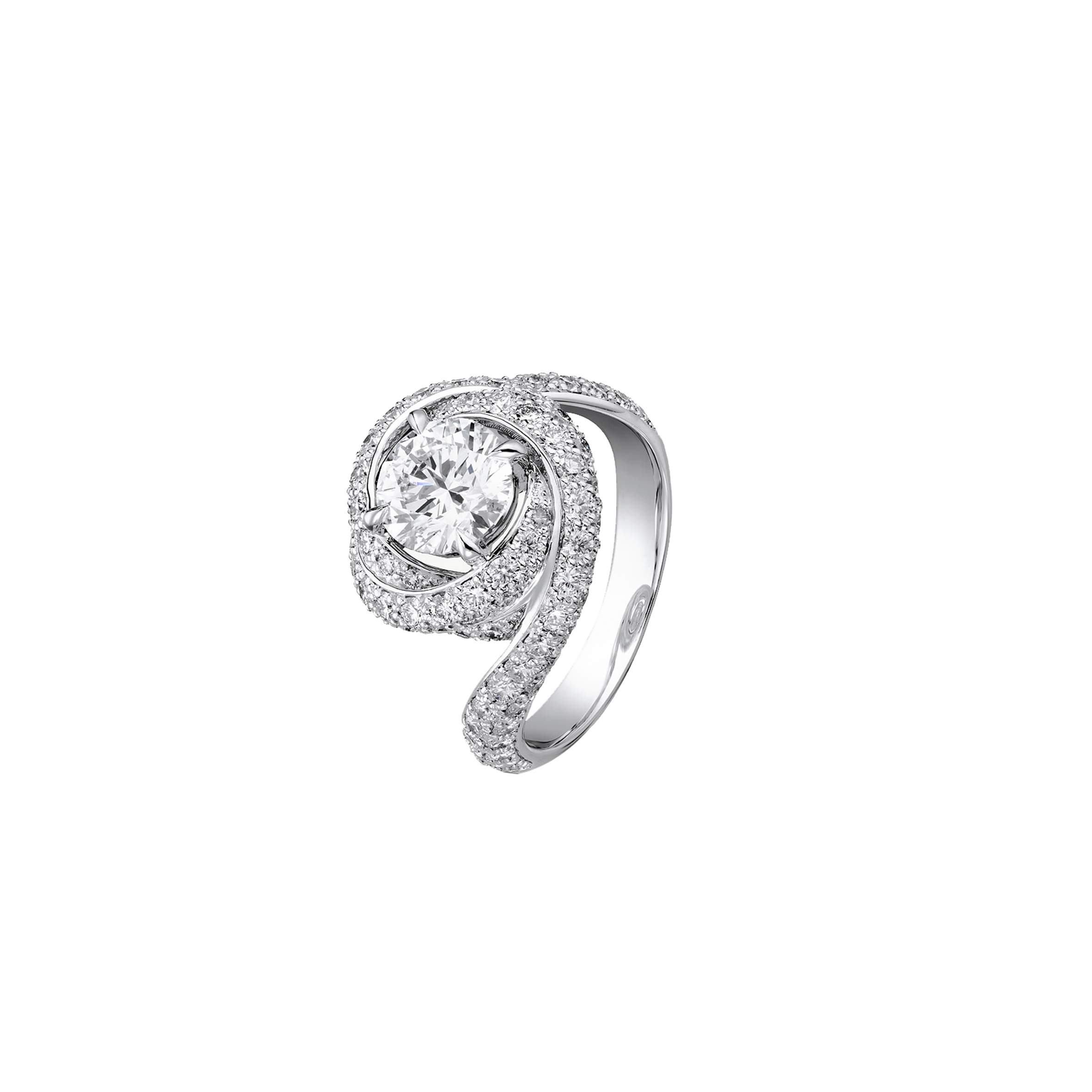 CARTIER SOLITAIRE TRINITY RUBAN N4250452 CARTIER SOLITAIRE TRINITY RUBAN N4250452